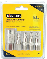 SET DE ACOPLAS RÁPIDAS ACO5FU